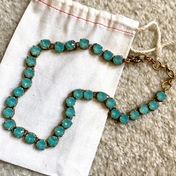 J. Crew Jewelry - J.Crew Martha Swarovski Crystal Dot Necklace